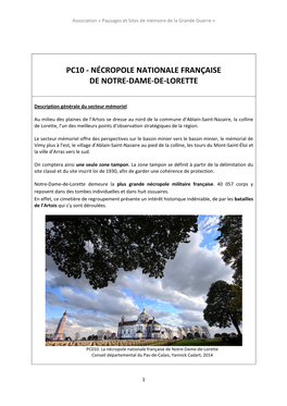 Nécropole Nationale Française De Notre-Dame-De-Lorette