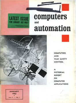 Computers and Automation