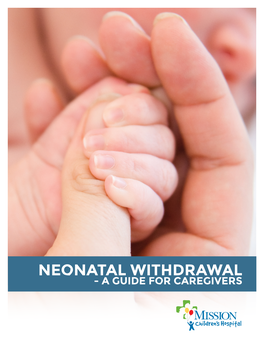 Neonatal Abstinence Syndrome Booklet