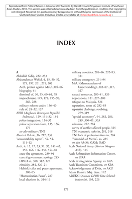 A Abdullah Sidiq, 232, 233 Abdurrahman Wahid, 4, 15, 50, 52