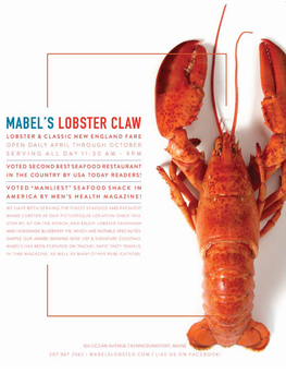 Maine Lobster Stars for These Celebrity Chefs