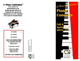 Piano Concerts