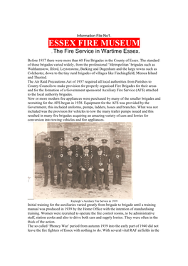 Essex Fire Museum