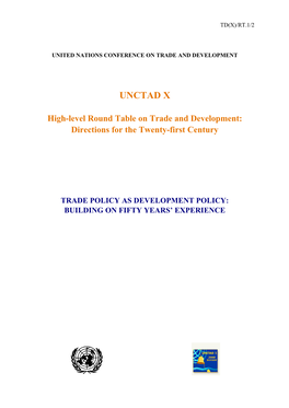 High-Level Round Table on Trade and Development: Directions for the Twenty-First Century