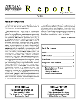 Report Organized and Creative Offering a Quality Newsletter Packed with Information