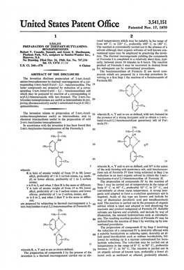 United States Patent Office Patented Nov