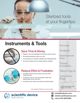 Instruments & Tools