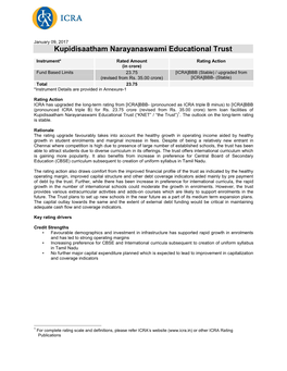 Kupidisaatham Narayanaswami Educational Trust