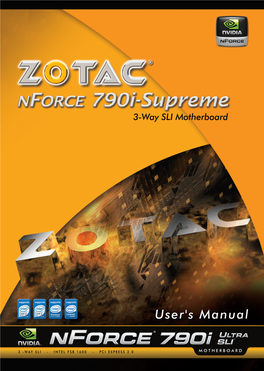 Nforce 790I Supreme 3Way S