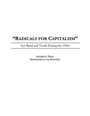 “Radicals for Capitalism