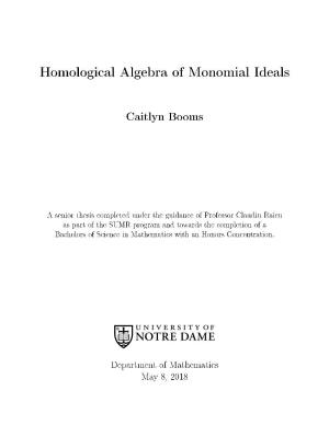 Homological Algebra of Monomial Ideals