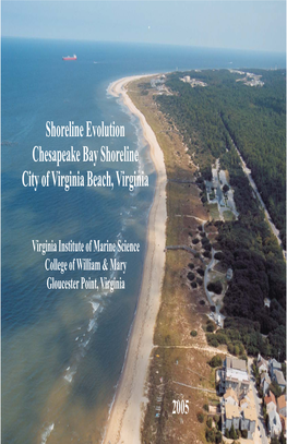 Shore Evolution Chesapeake Bay Shoreline, City of Virginia Beach, Virginia