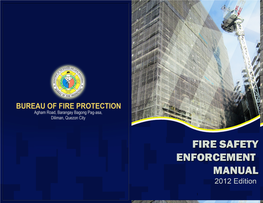 FIRE SAFETY ENFORCEMENT MANUAL 2012 Edition