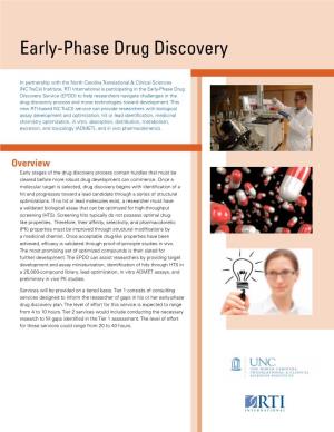Early-Phase Drug Discovery