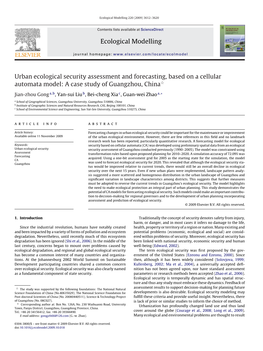 Ecological Modelling 220 (2009) 3612–3620