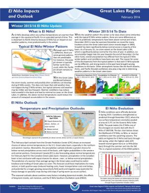 Great Lakes Region and Outlook February 2016