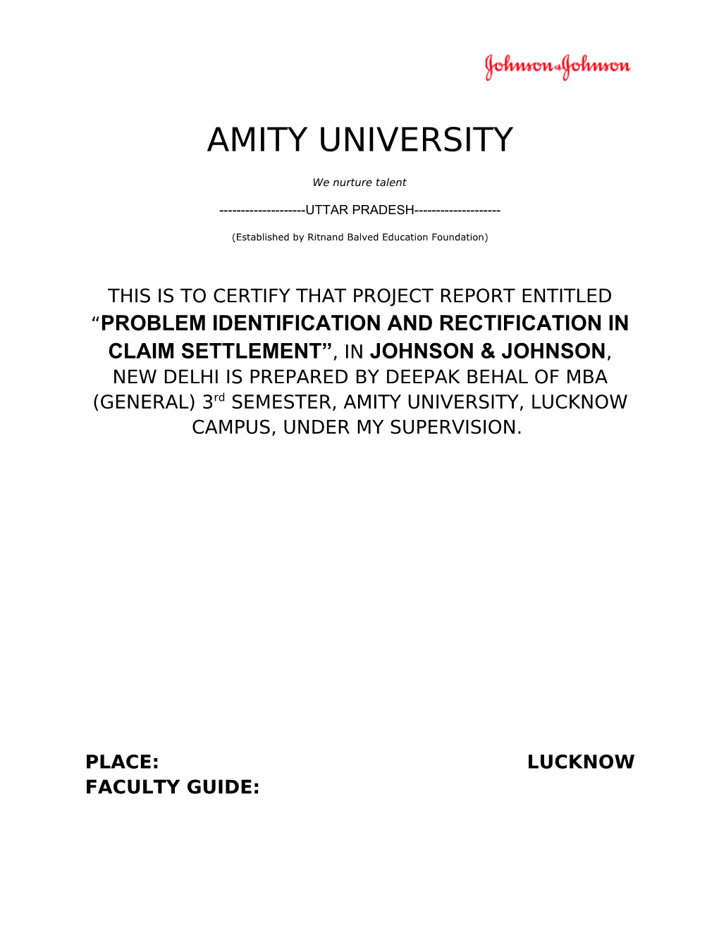 Amity University