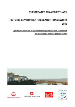 Greater Thames Research Framework 2010