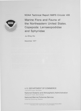 Marine Flora and Fauna of the Northeastern United States. Copepoda: Lernaeopodidae and Sphyriidae