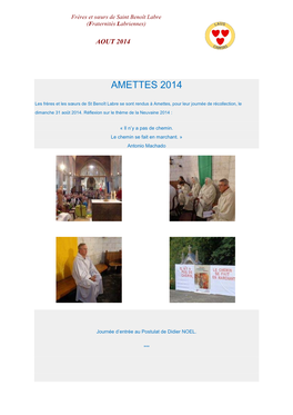 Amettes 2014