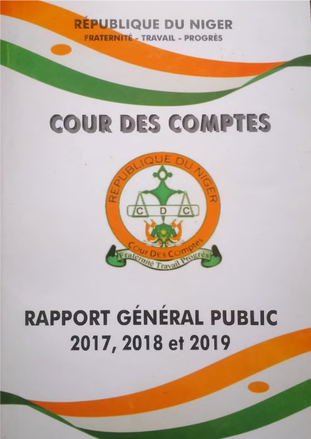 RAPPORT GENERAL PUBLIC 2017, 2018 Et 2019
