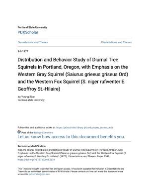 Distribution and Behavior Study of Diurnal Tree