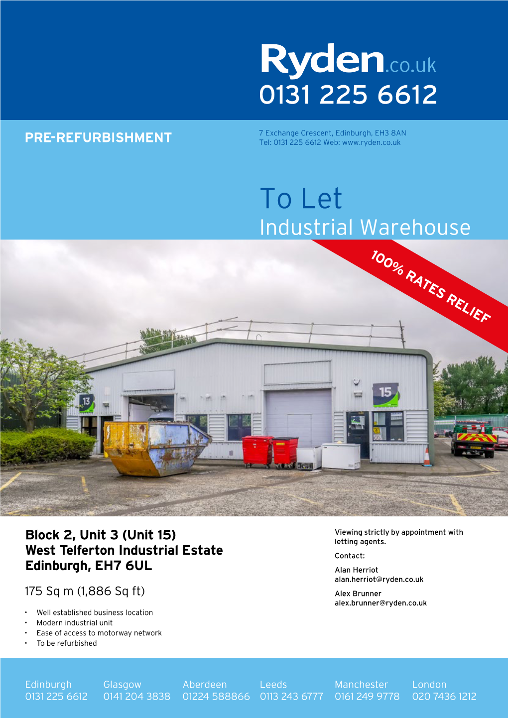 West Telferton Industrial Estate Edinburgh, EH7