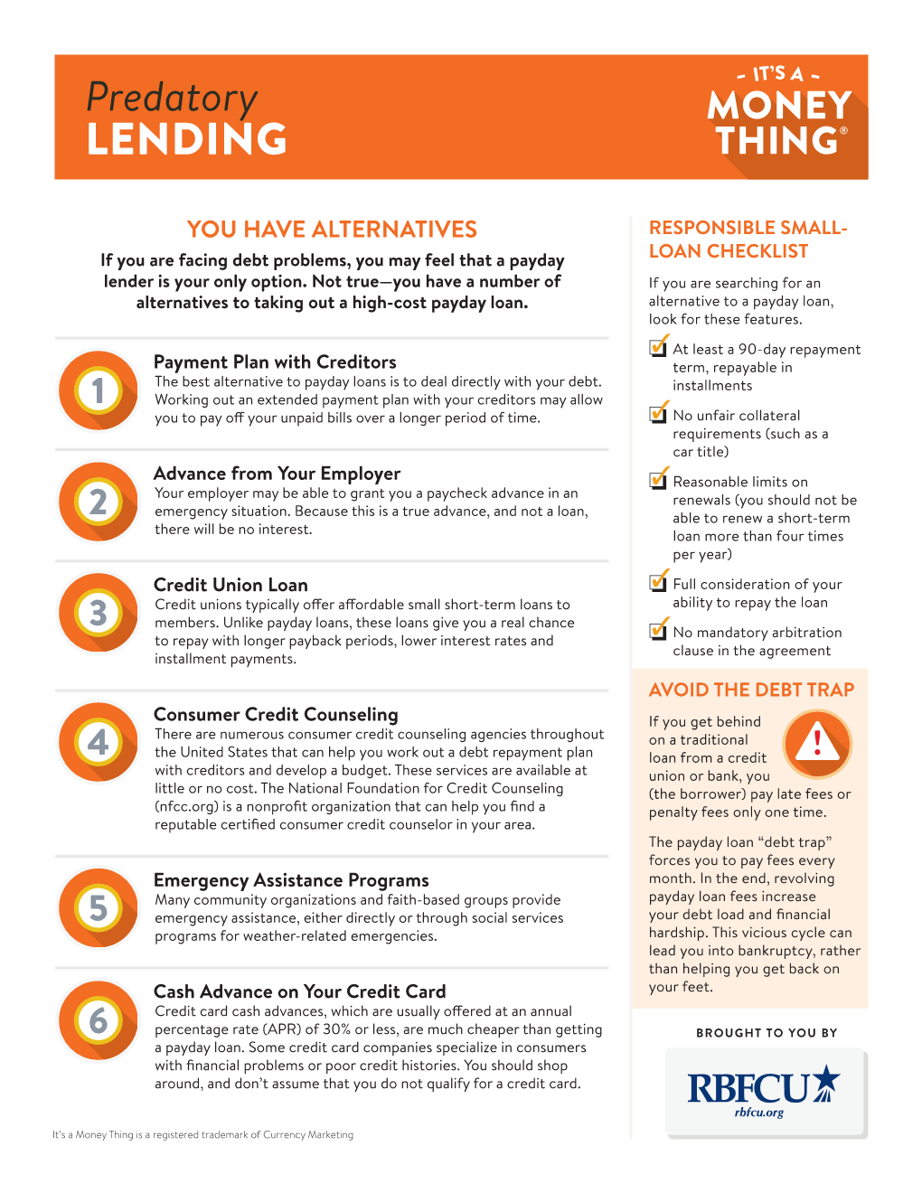 Predatory LENDING