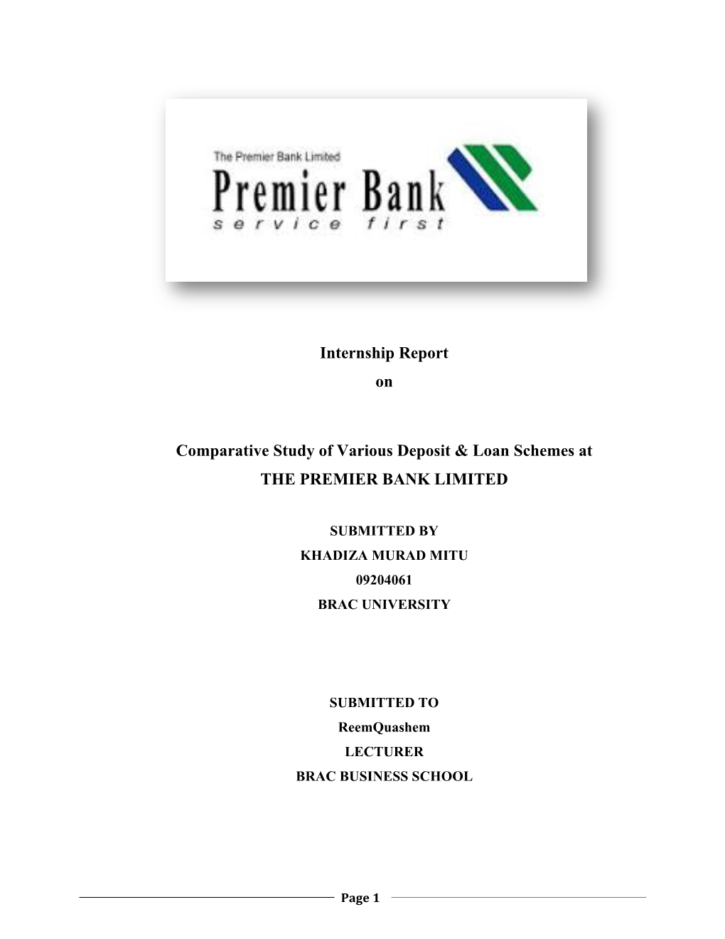 The Preimer Bank Limited