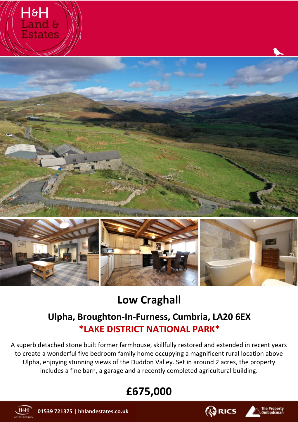 Low Craghall £675,000