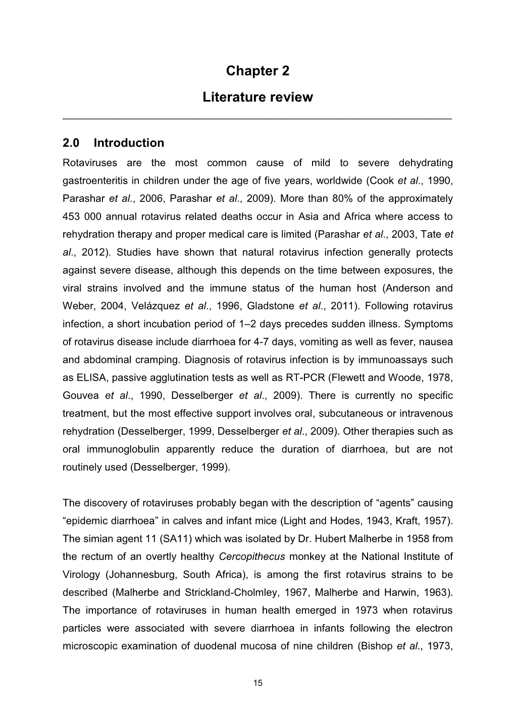 Chapter 2 Literature Review ______