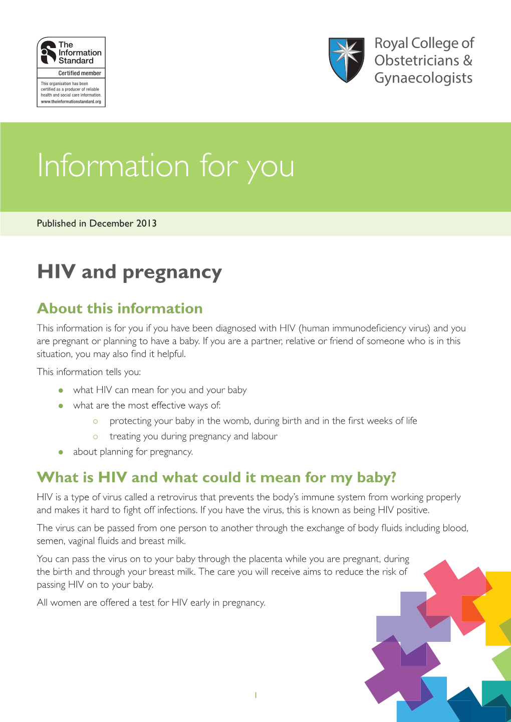 HIV and Pregnancy