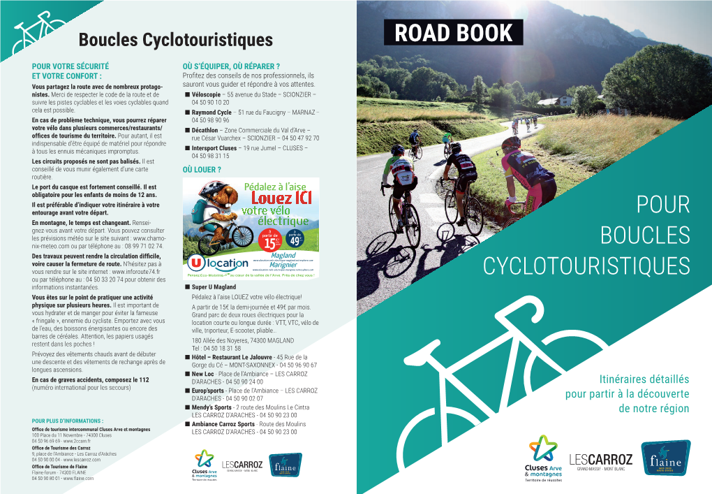 Boucles Cyclotouristiques