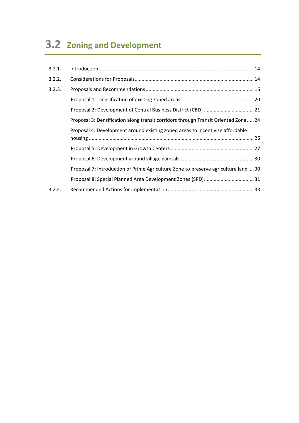 3.2 Zoning and Development