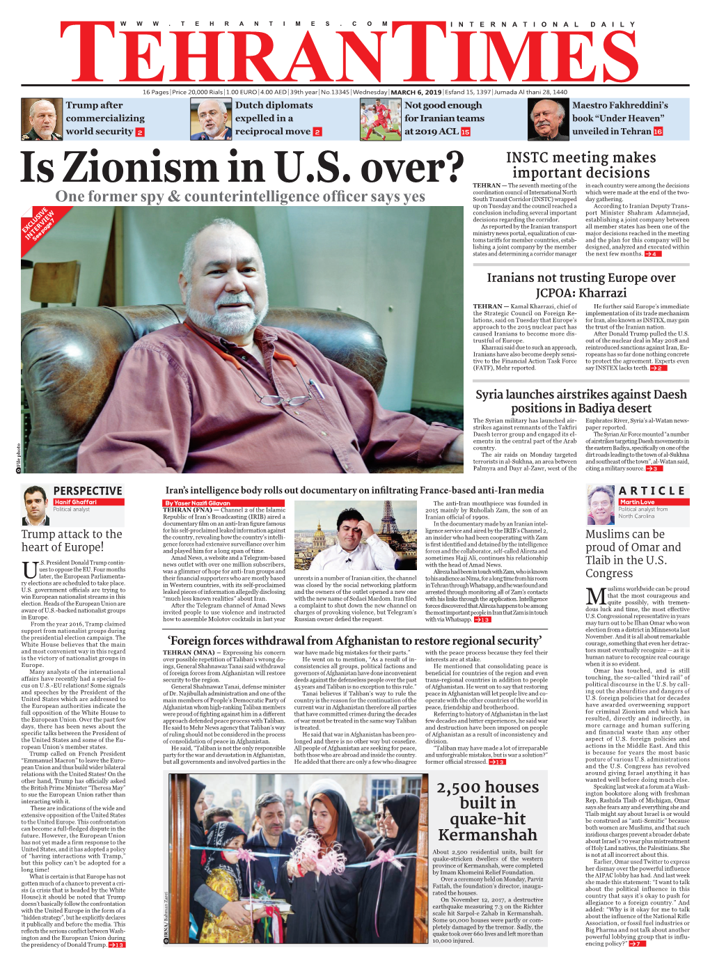 Is Zionism in U.S. Over?