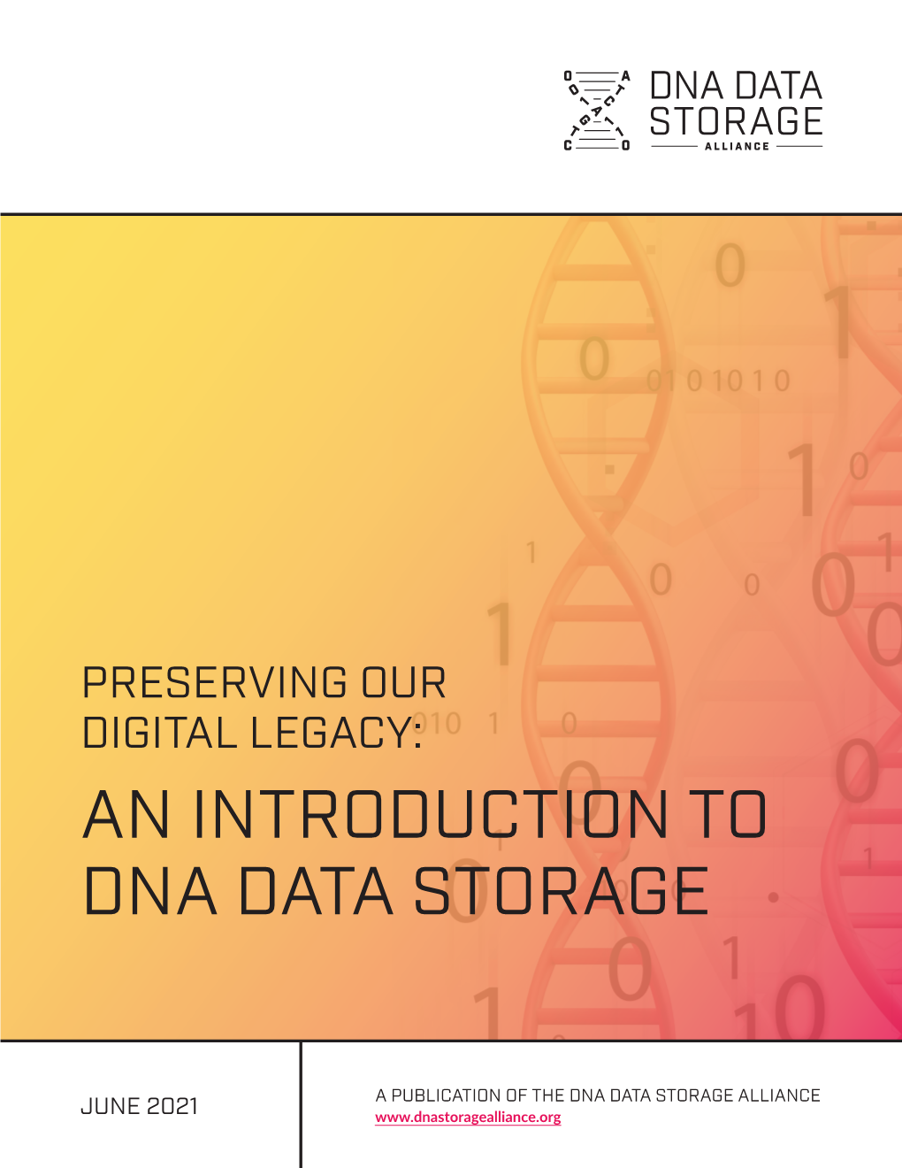 An Introduction to Dna Data Storage