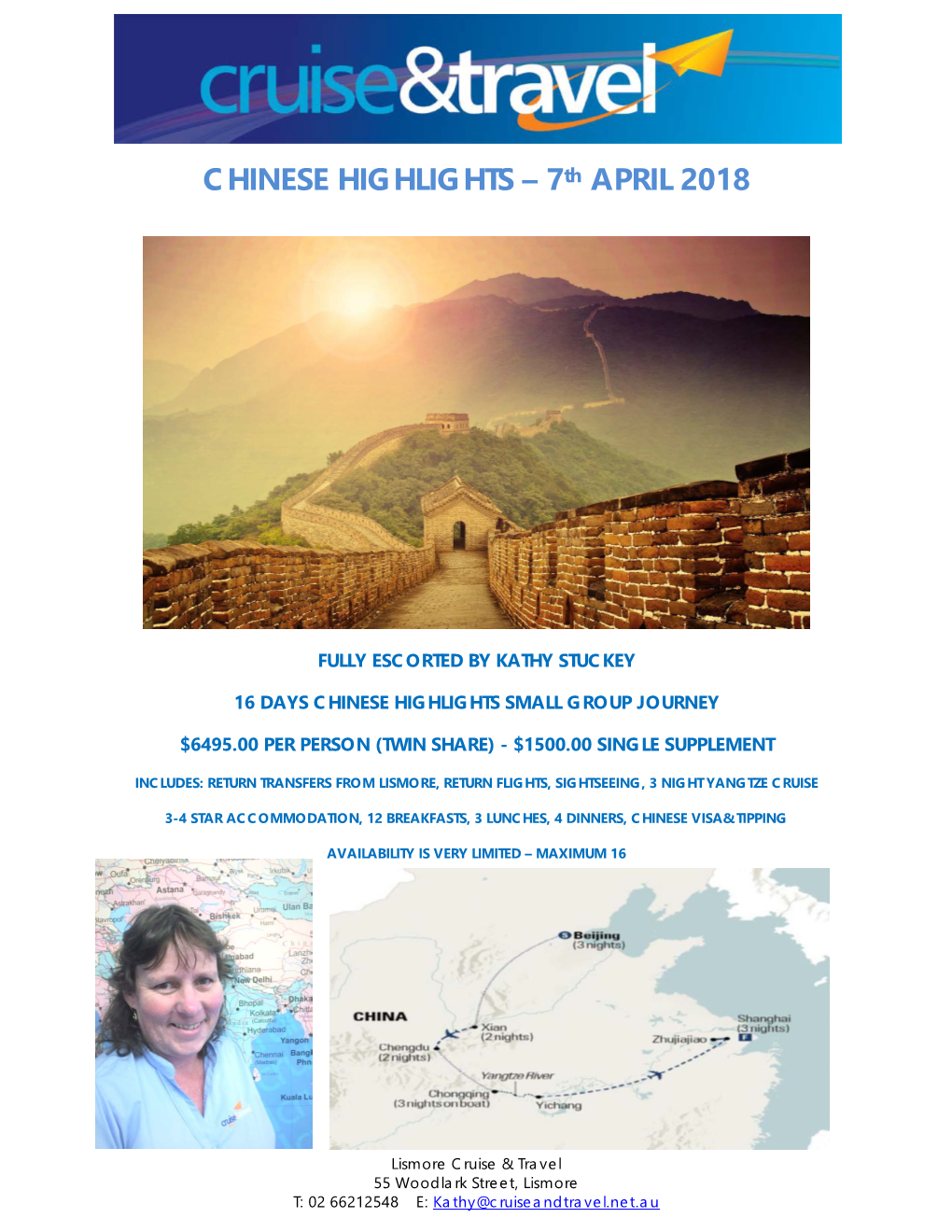 CHINESE HIGHLIGHTS – 7Th APRIL 2018