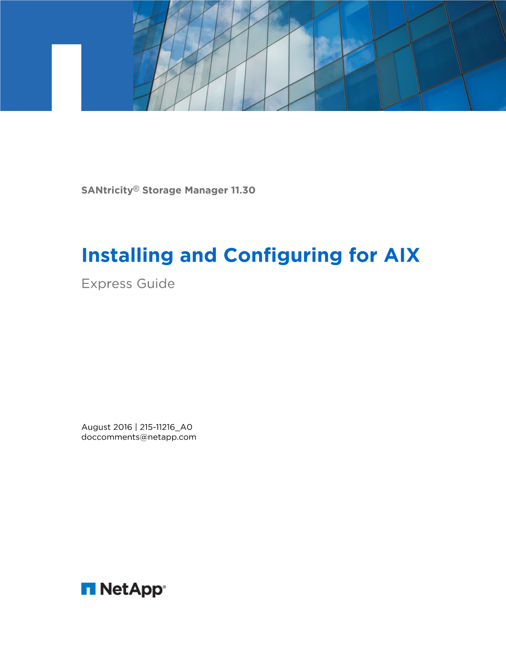Installing and Configuring for AIX Express Guide