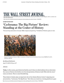 'Cyclorama: the Big Picture' Review