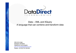 Datadirect Qcon 2009.Pptx