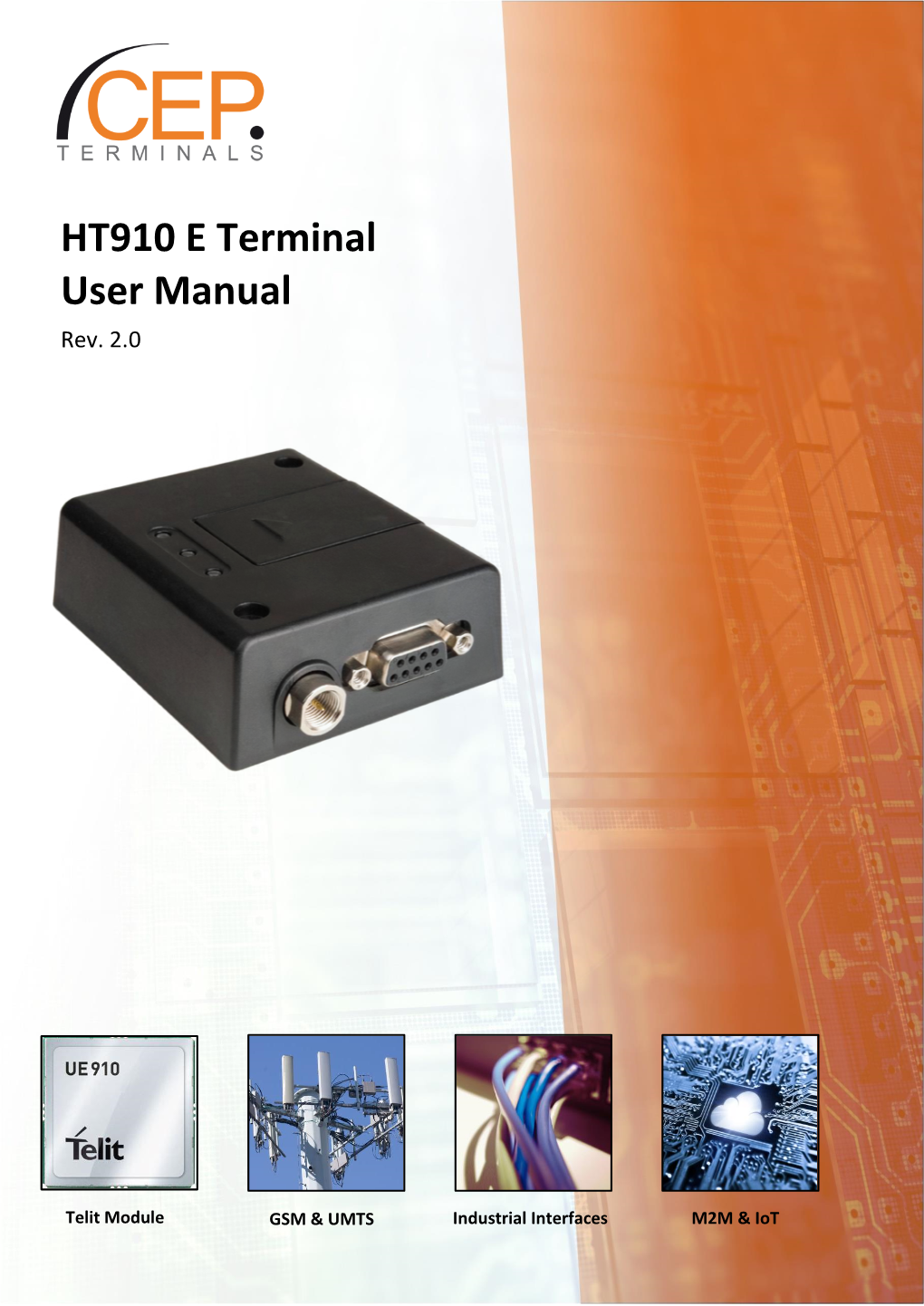 HT910 E Terminal User Manual Rev