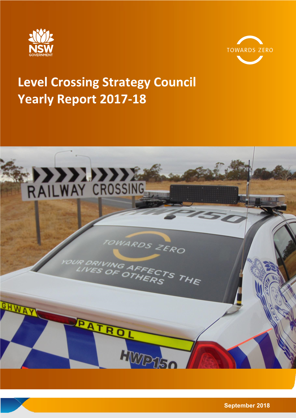 Level Crossing Strategy Council Yearly Report 2017-18