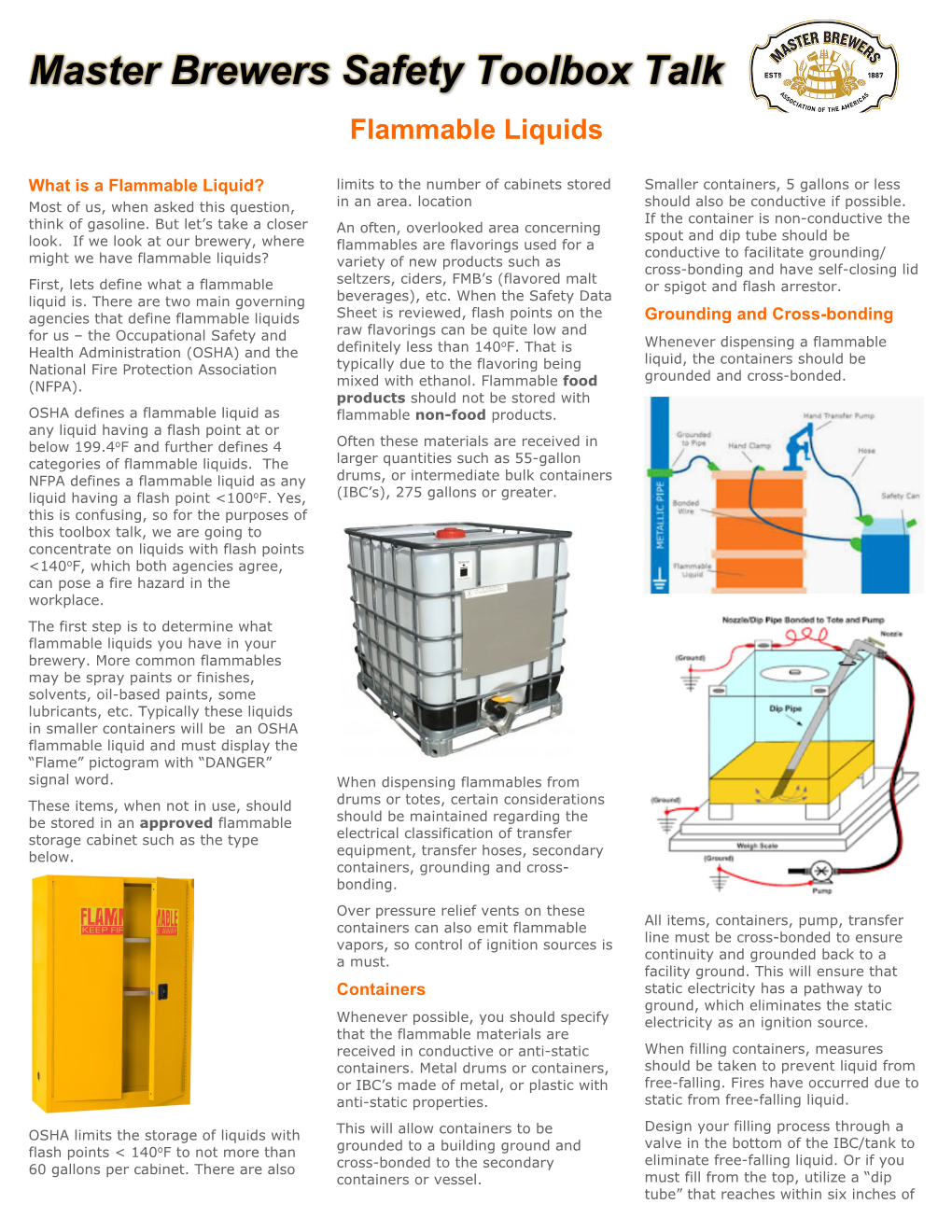 Flammable Liquids