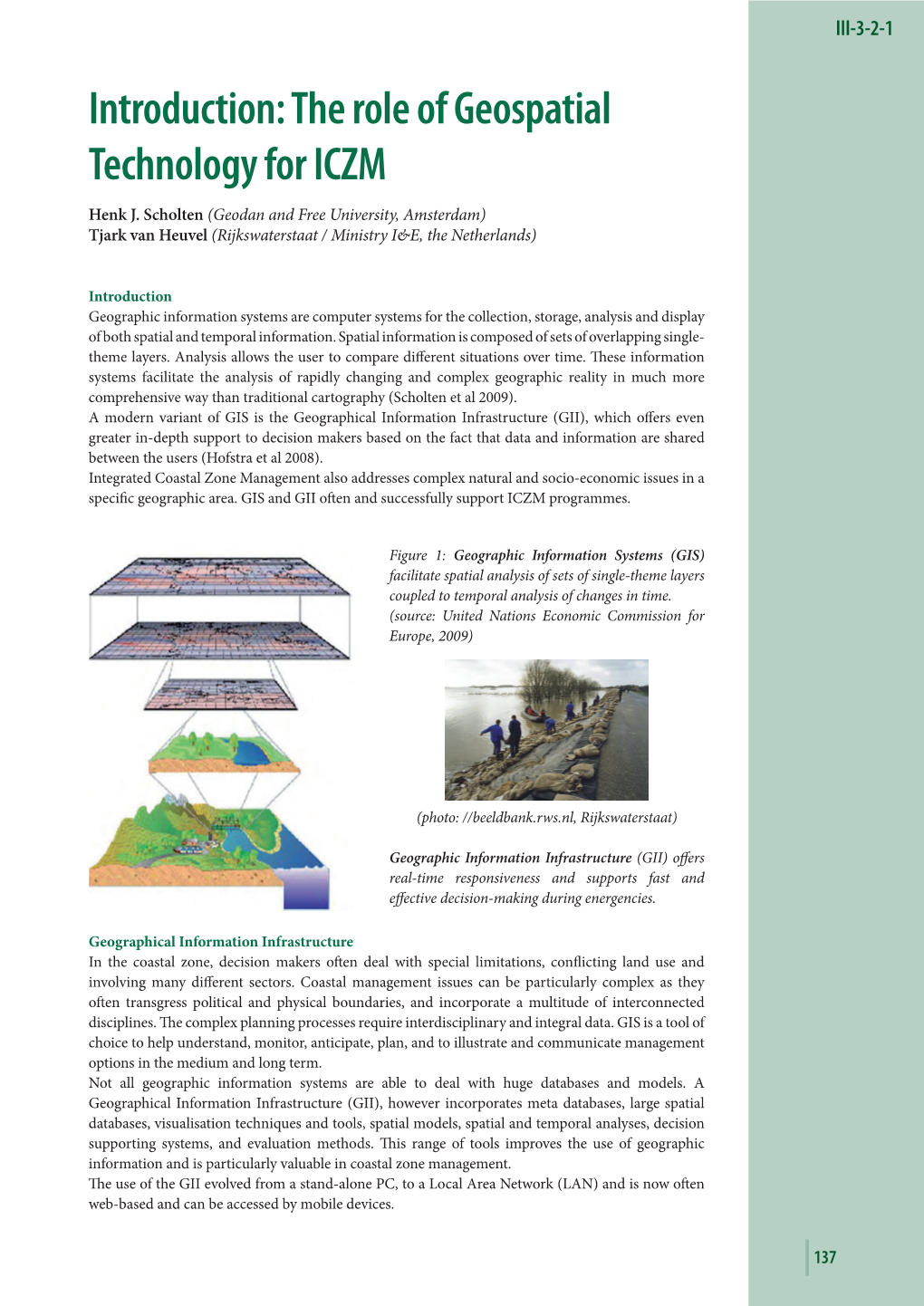 The Role of Geospatial Technology for ICZM