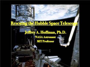Rescuing the Hubble Space Telescope