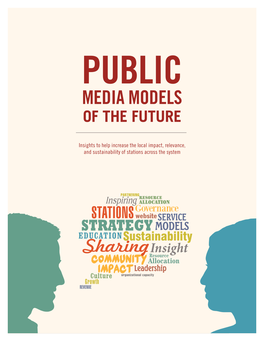 Public Media Models of the Future