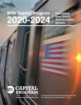 MTA 2020-2024 Capital Program