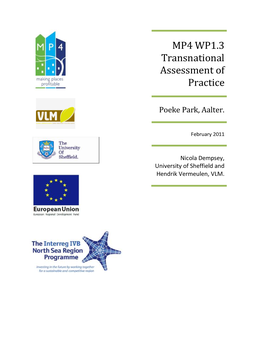 MP4 WP1.3 Transnational Assessment of Practice