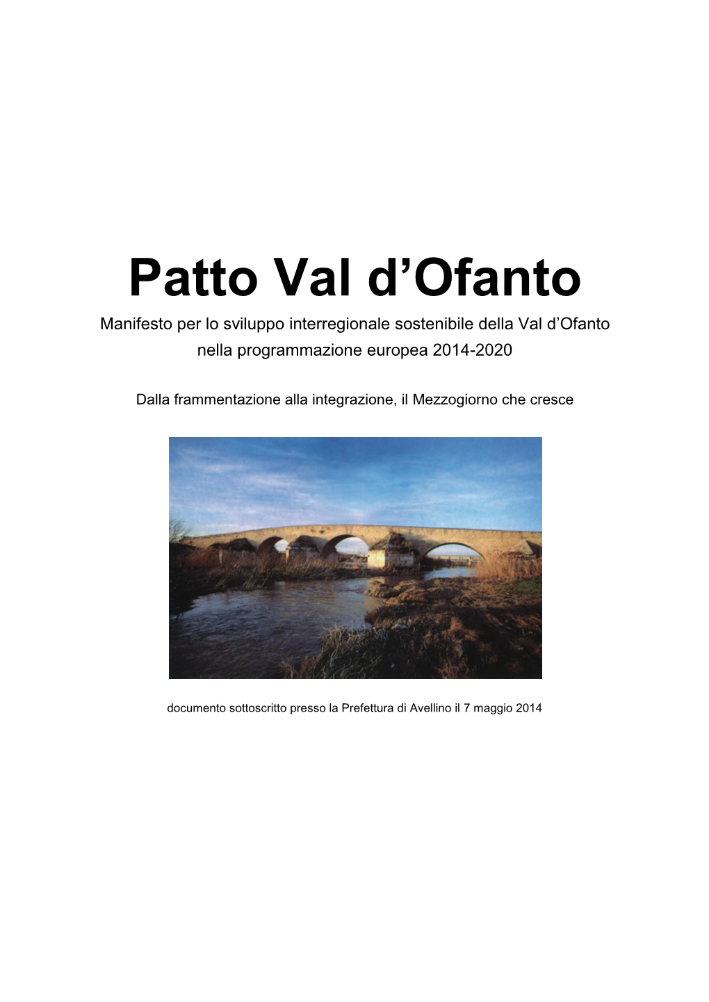 Patto Val D'ofanto