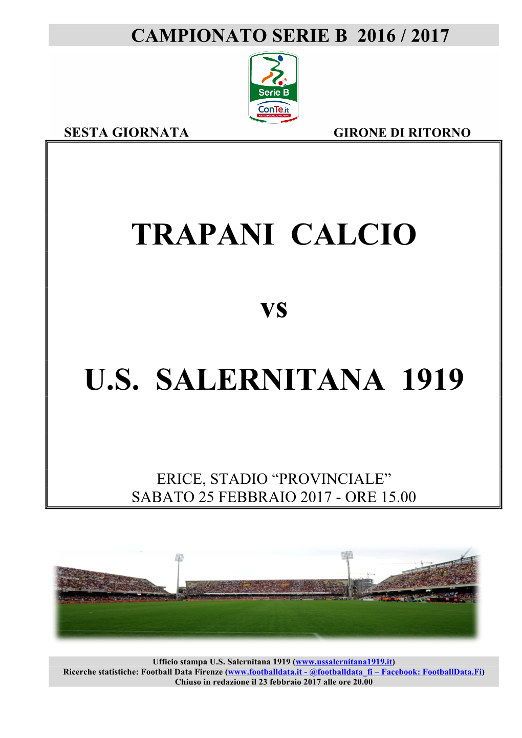 Trapani-Salernitana